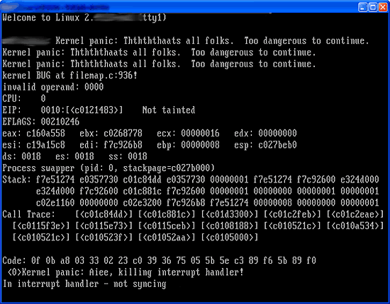 Kernel Panic